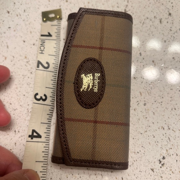 Burberrys bundle brown vintage crossbody bag w/key chain wallet β€οΈ - Picture 4 of 12